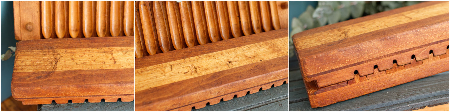 Vintage Dutch Collectible Wooden 20 Cigar Mold Press RITMEESTER 27365 Perlu-Vorm 248 Tobacco Mold Pressoir Moule a Cigare en bois