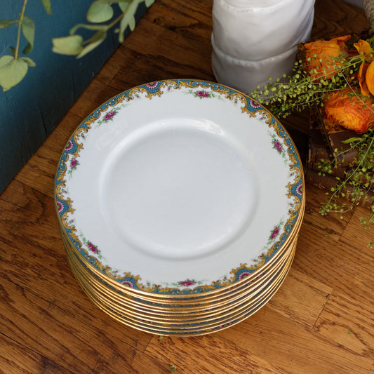 S.C.D. Limoges France French Antique Fine Porcelain Small Plate Fine China