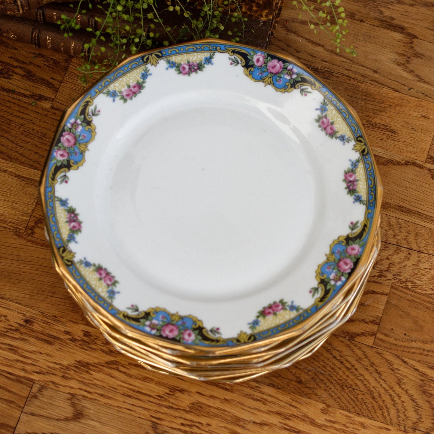 Legrand Limoges France French Antique Fine Porcelain Small Plate Fine China