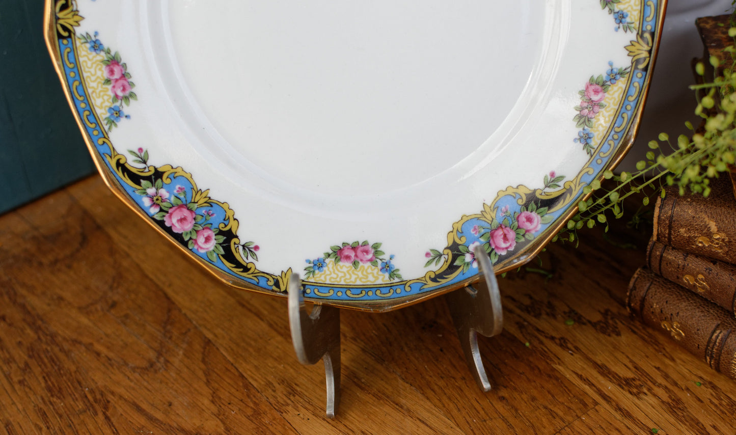 Legrand Limoges France French Antique Fine Porcelain Small Plate Fine China