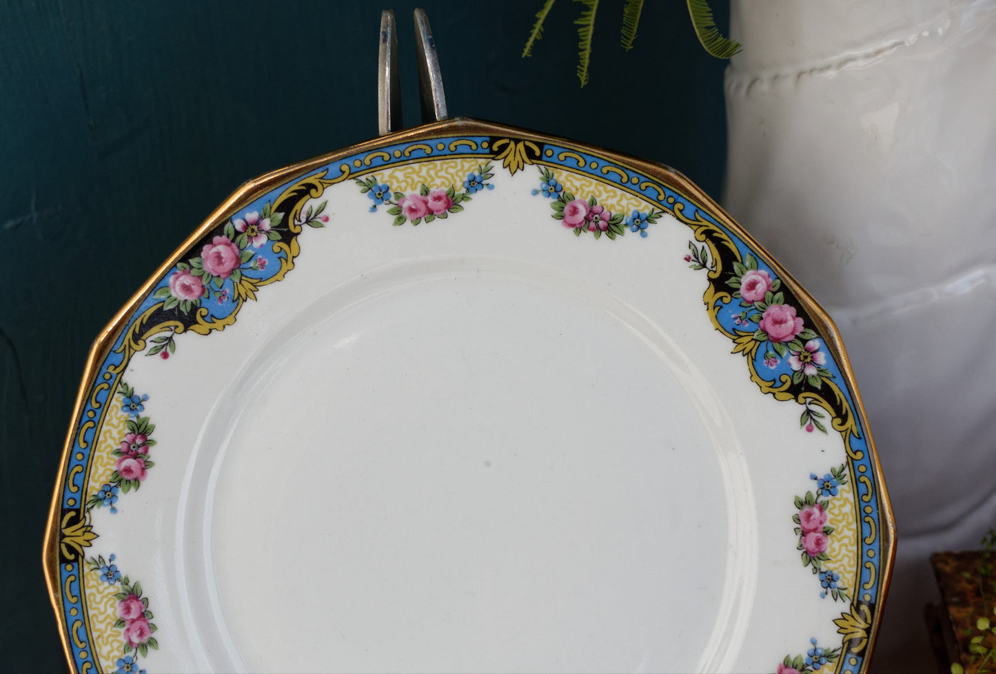 Legrand Limoges France French Antique Fine Porcelain Small Plate Fine China