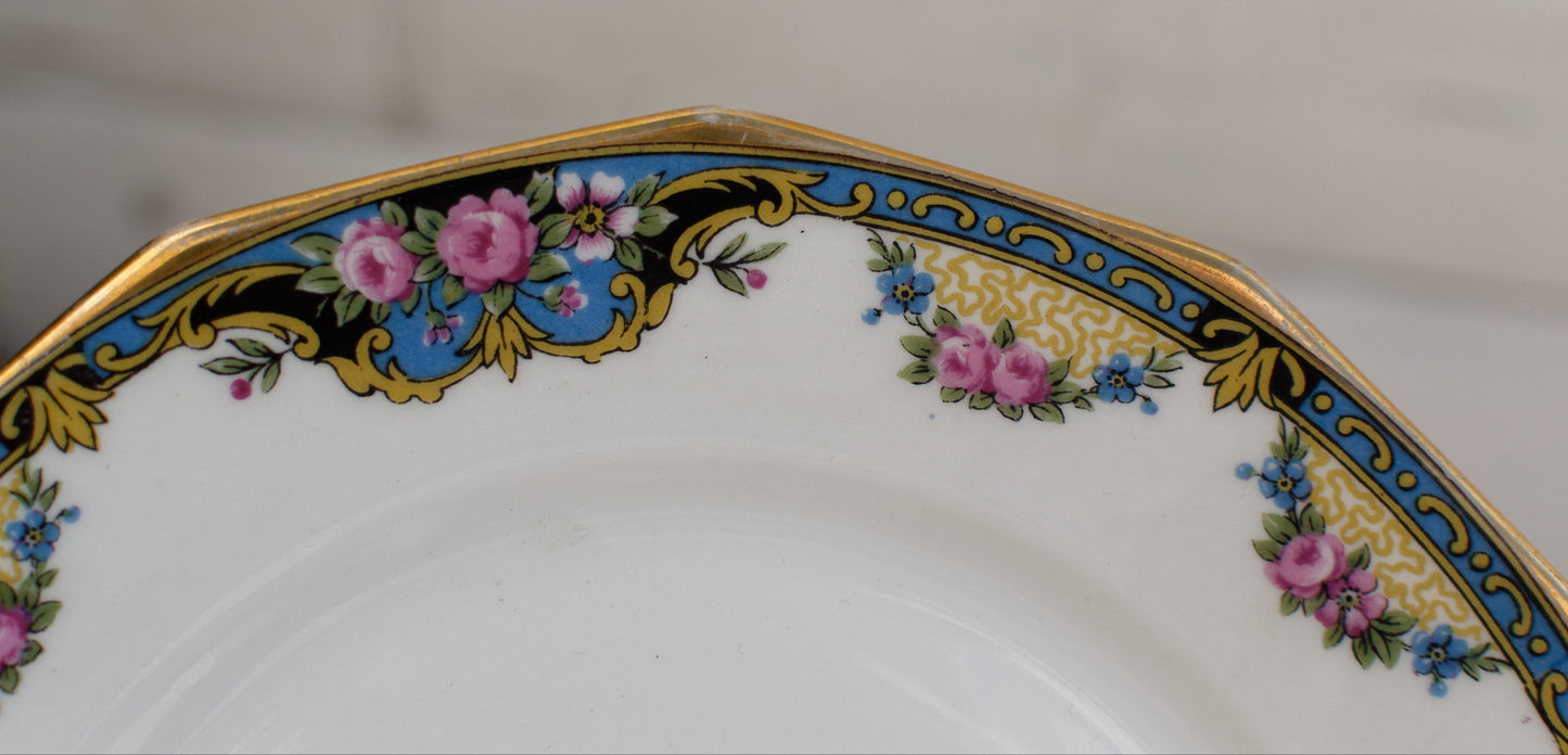 Legrand Limoges France French Antique Fine Porcelain Small Plate Fine China