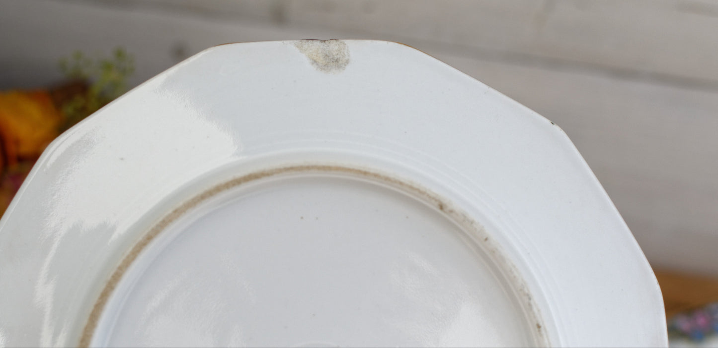 Legrand Limoges France French Antique Fine Porcelain Small Plate Fine China