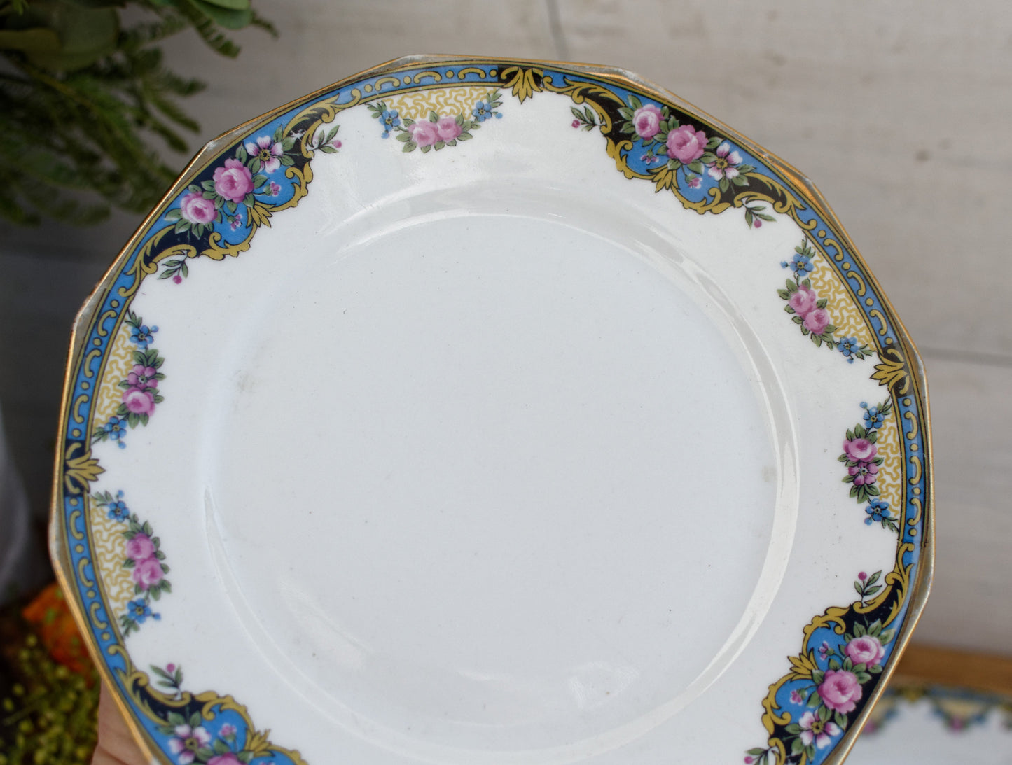 Legrand Limoges France French Antique Fine Porcelain Small Plate Fine China