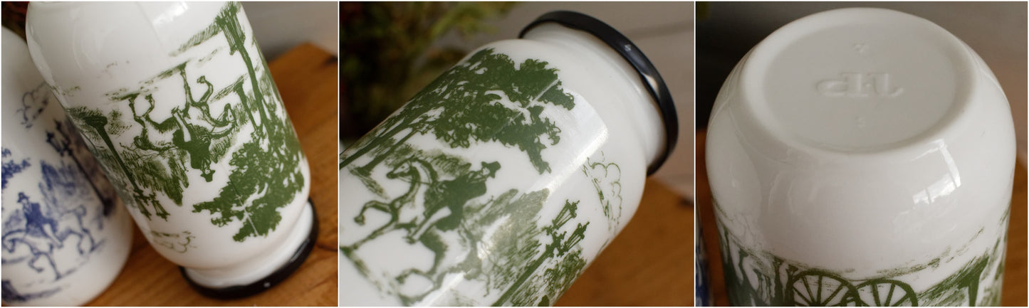 Années 1910 ~ « DOULTON & CO Lambeth Limited » ~ Anglais Antique WW1 SRD Rum 1 Gallon Jug Jar ~ Poterie en grès émaillé