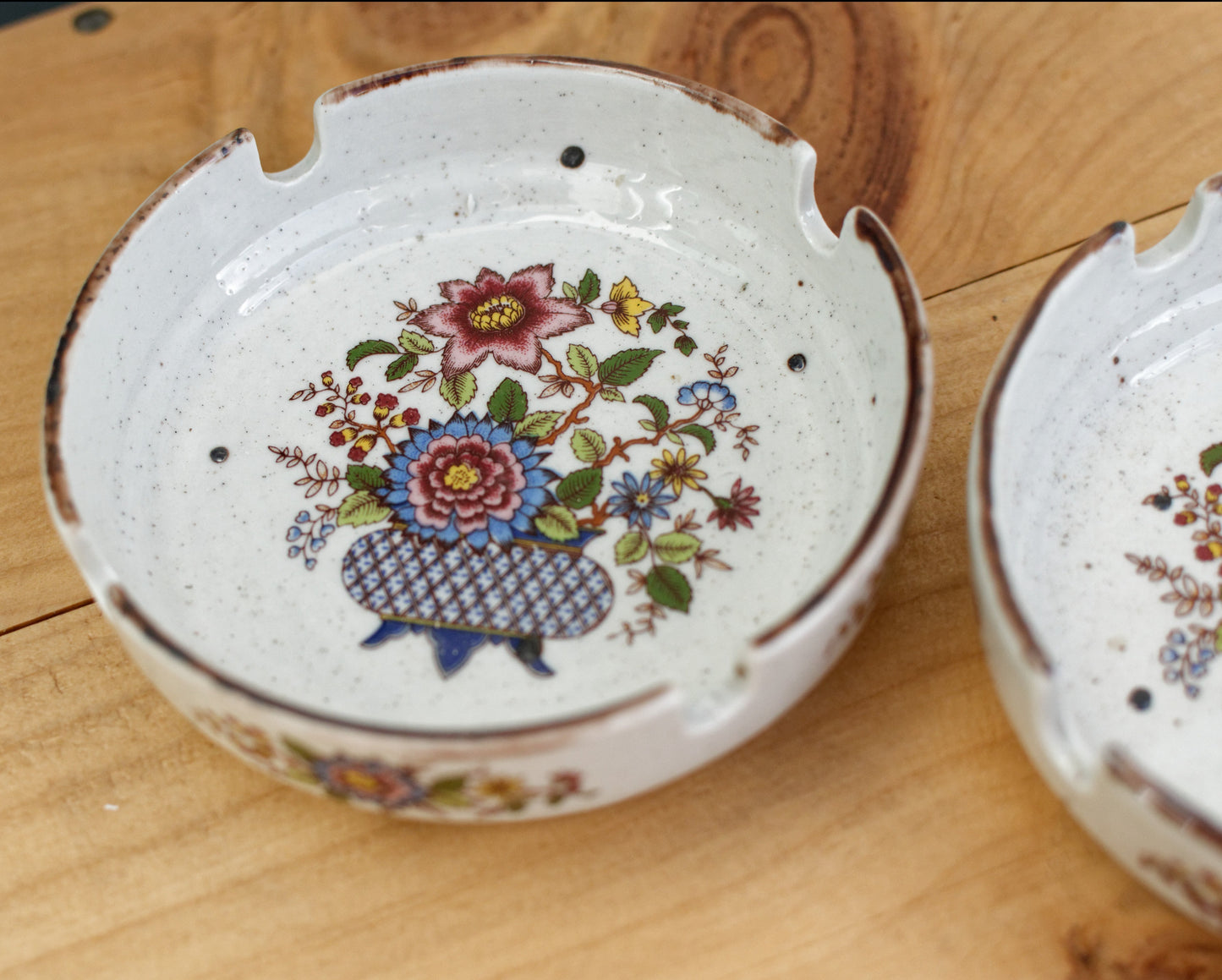 ECLATS SARREGUEMINES France French Vintage Ironstone Decorative Pieces Terre de Fer