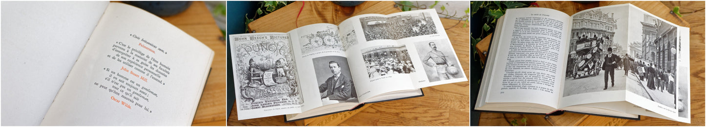 1957 Le Siècle De Victoria by Jacques CHASTENET Published by Club des Libraires de France PARIS French Vintage Illustrated Hardcover Book Livre