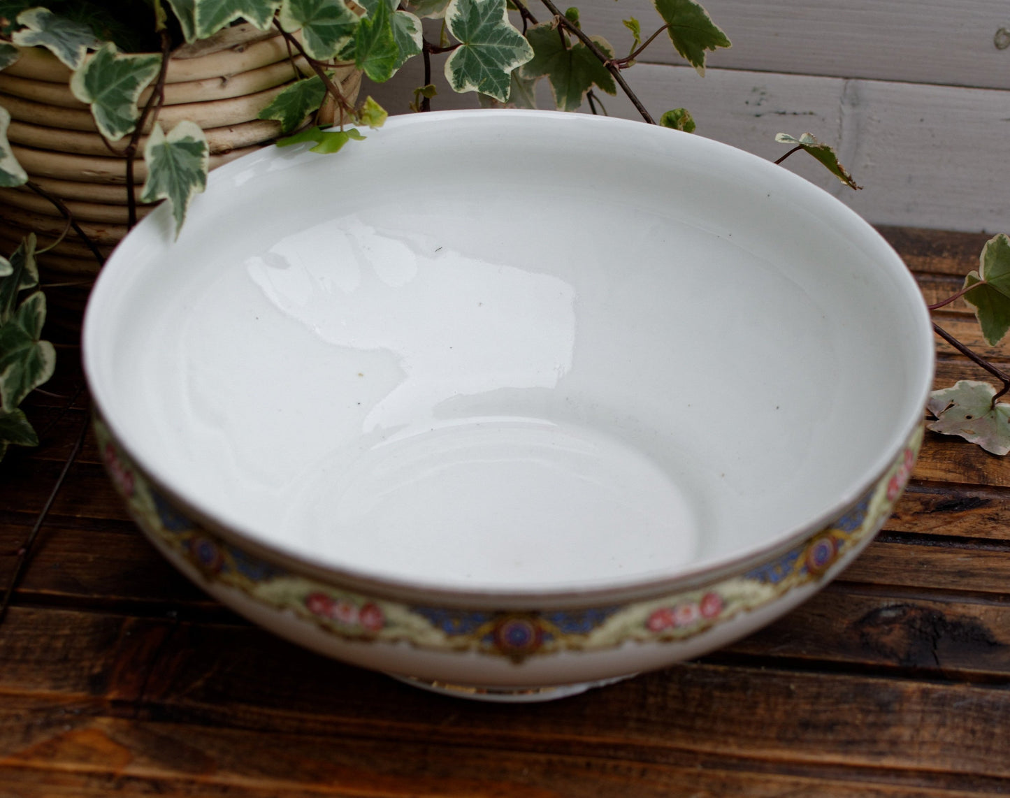 Années 1920 ~ F. Legrand & Cie LIMOGES ~ Français assiette à dîner en porcelaine fine antique