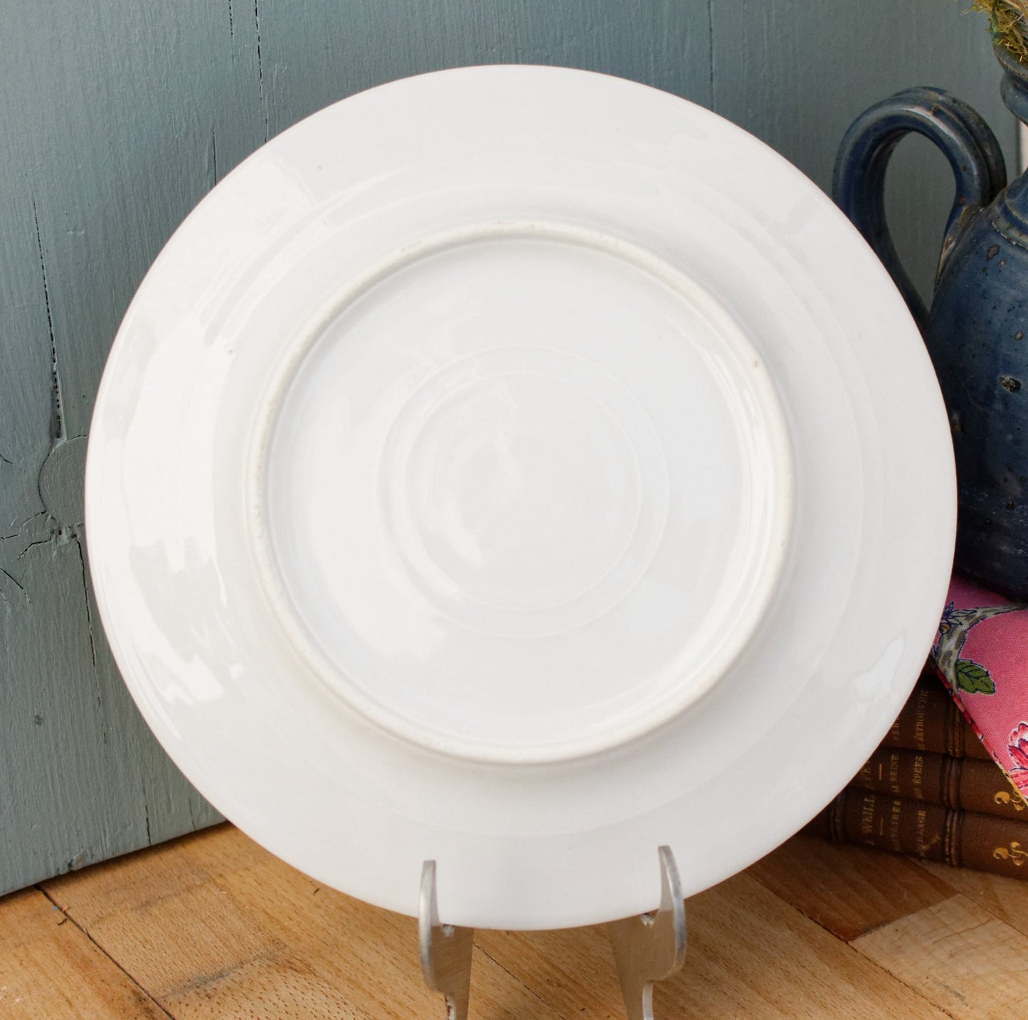 French Antique Fine Porcelain Plate LIMOGES FRANCE