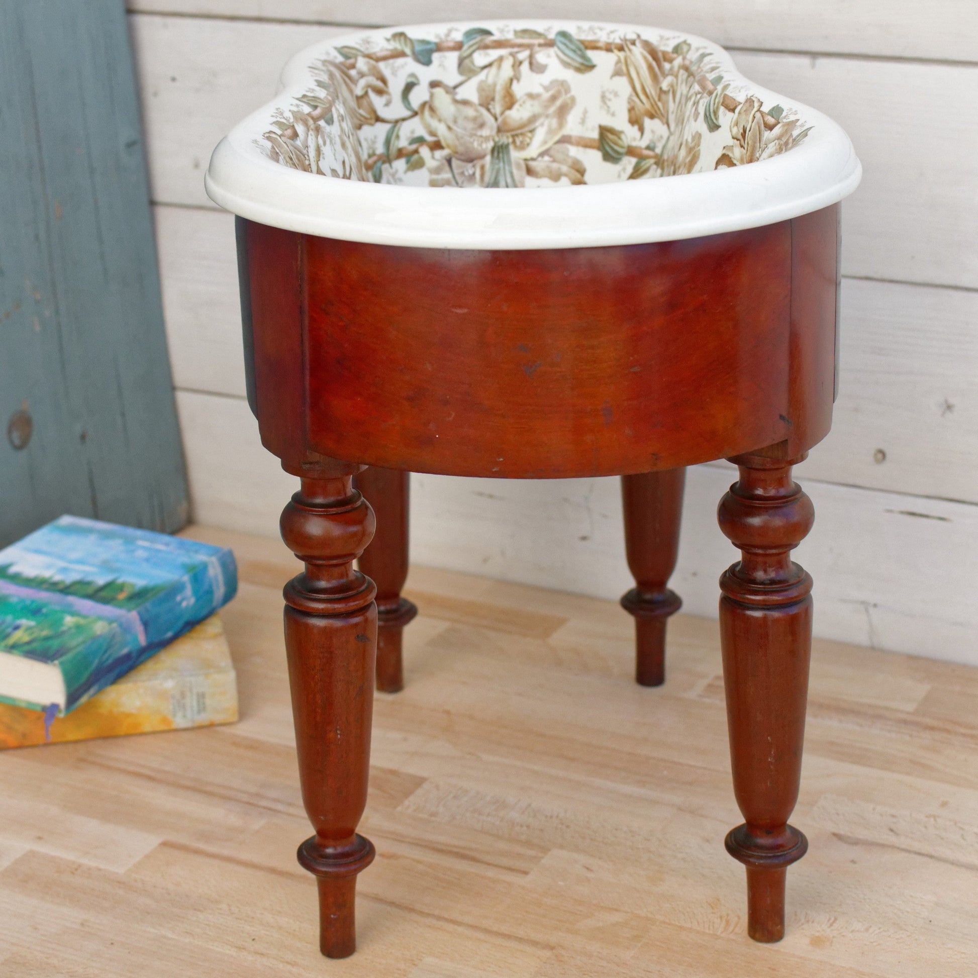 French Bidet Porcelaine Anglaise Cauldon EP Concessionaire Paris Grand Prix 1889 P.Puech Bordeaux