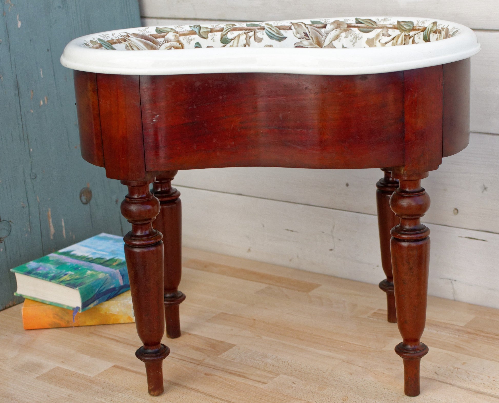 French Bidet Porcelaine Anglaise Cauldon EP Concessionaire Paris Grand Prix 1889 P.Puech Bordeaux