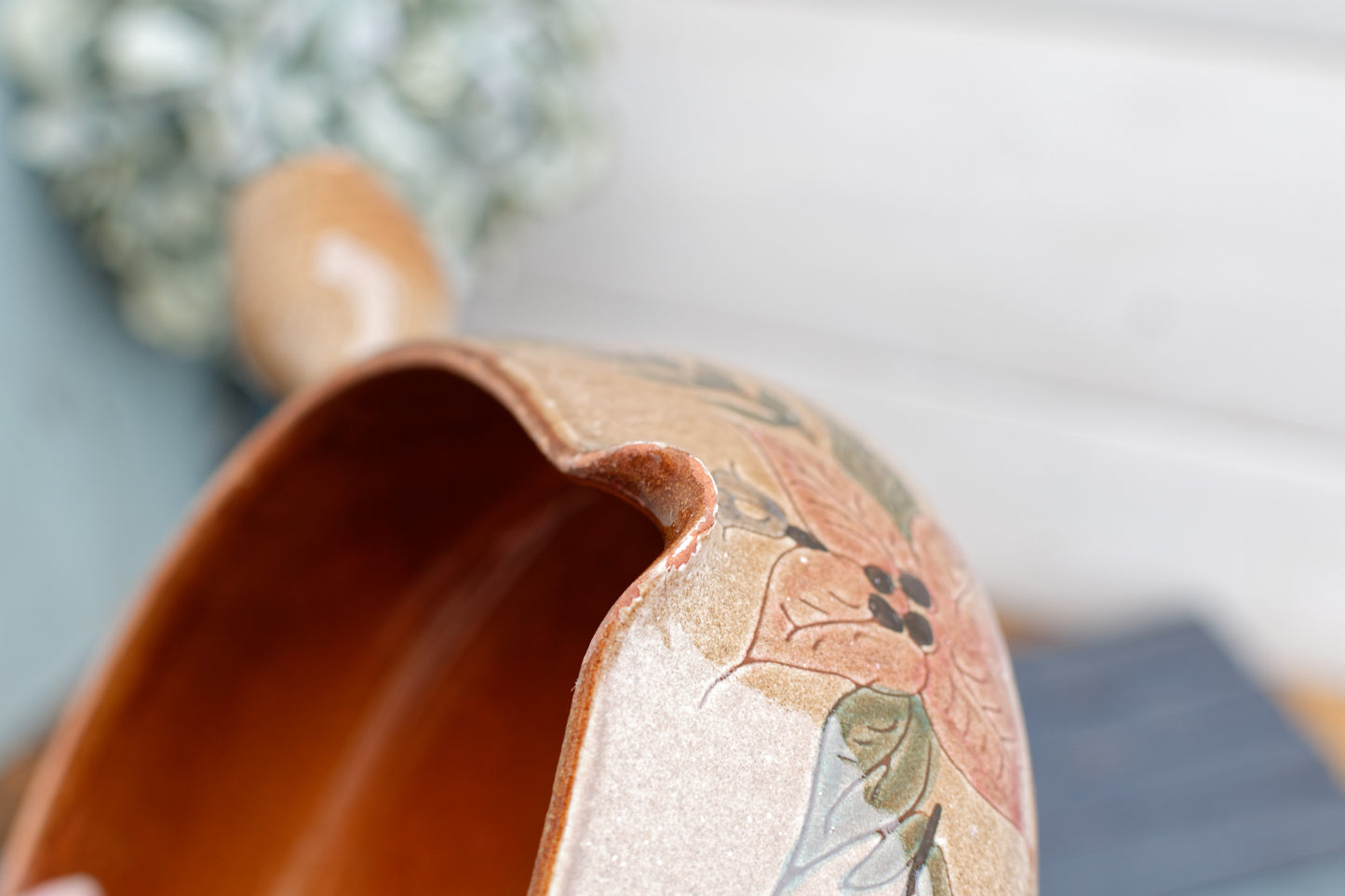 ALSACE SOUFFLENHEIM
French Vintage Glazed Ceramic Stoneware Gratin Pot Casserole Dish Terra Cotta Terre Cuite