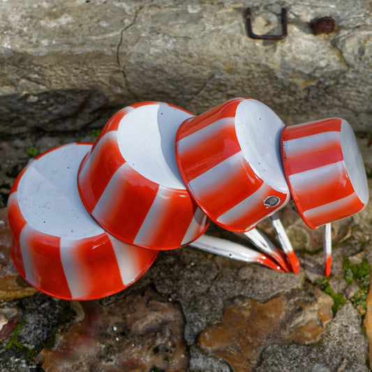 French Enamel Saucepan Set