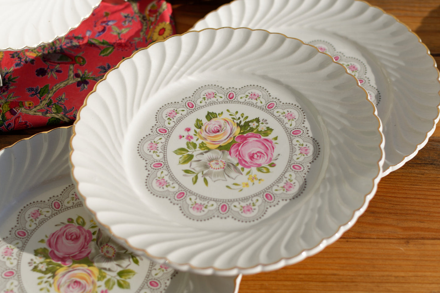 French Ironstone Plate Lunéville, K&G, (Keller et Guérin) Tradition, Depuis 1731, France