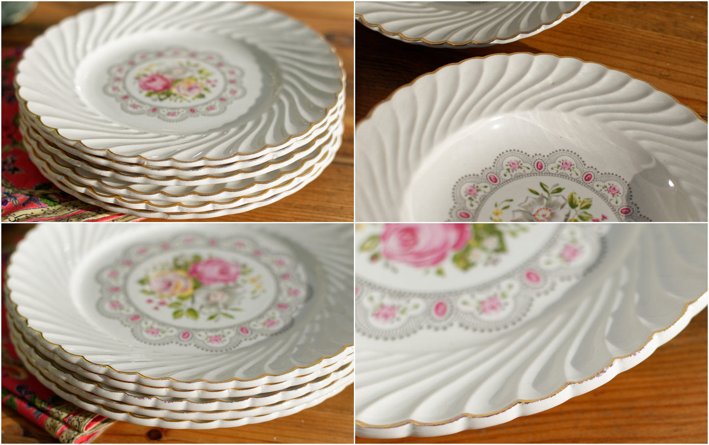 French Ironstone Plate Lunéville, K&G, (Keller et Guérin) Tradition, Depuis 1731, France