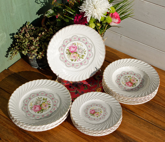 French Ironstone Plate Lunéville, K&G, (Keller et Guérin) Tradition, Depuis 1731, France