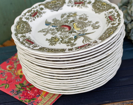 Genuine Hand Engravings Est. by Ridgway 1792 of Staffordshire England ~ All colours guaranteed underglaze and detergent proof ~ Windsor