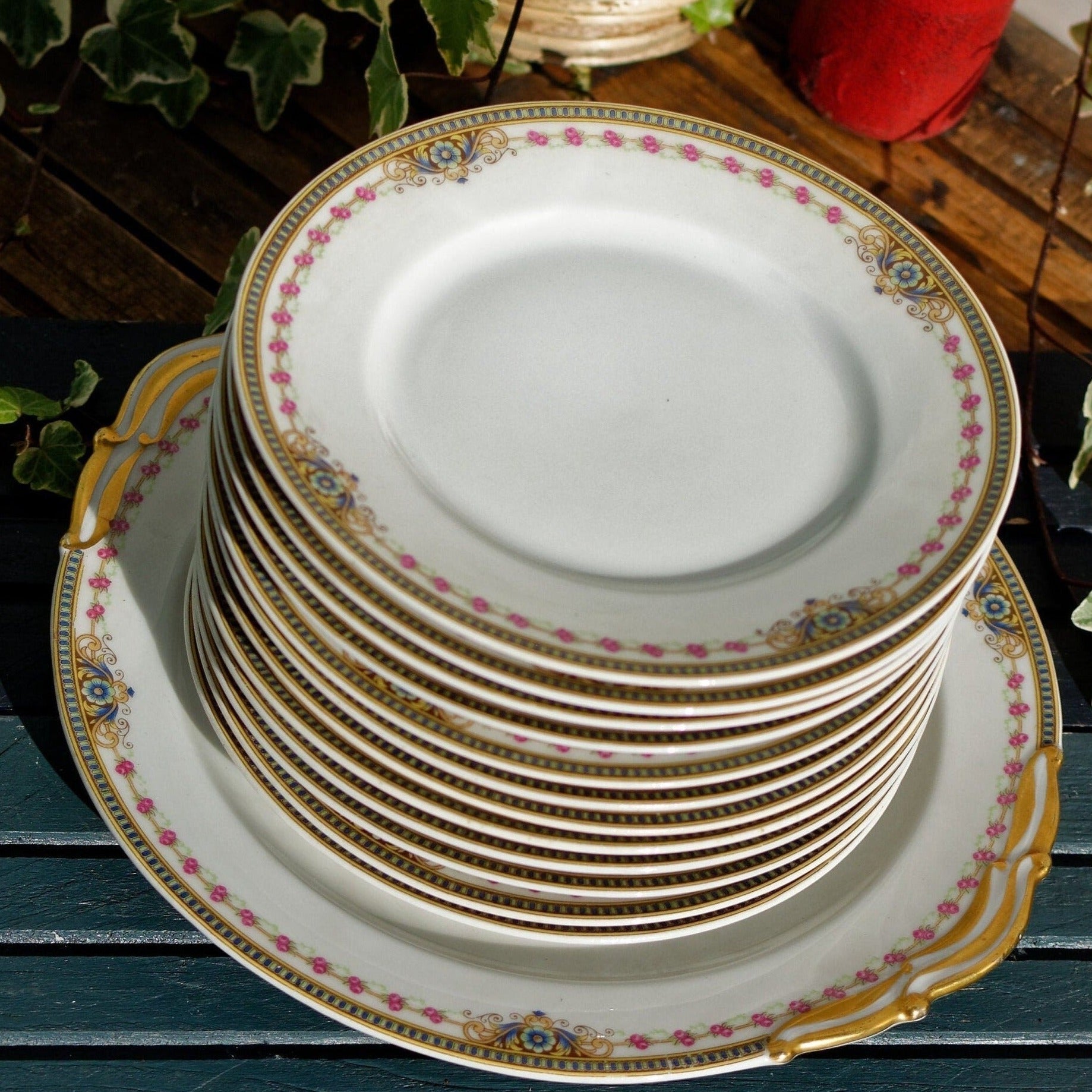 Ann es 1900 B C L.BERNARDAUD Co Limoges Assiette