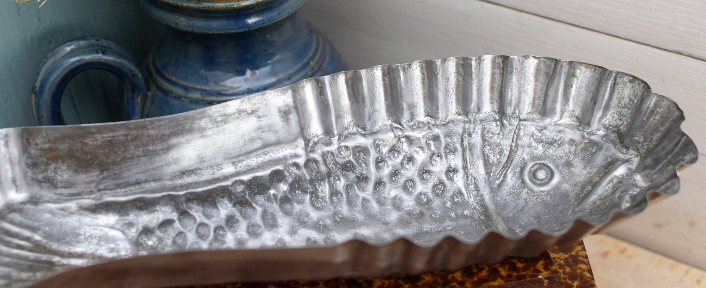 French Aluminum Fish Shaped Baking Mold Confectionery Mould