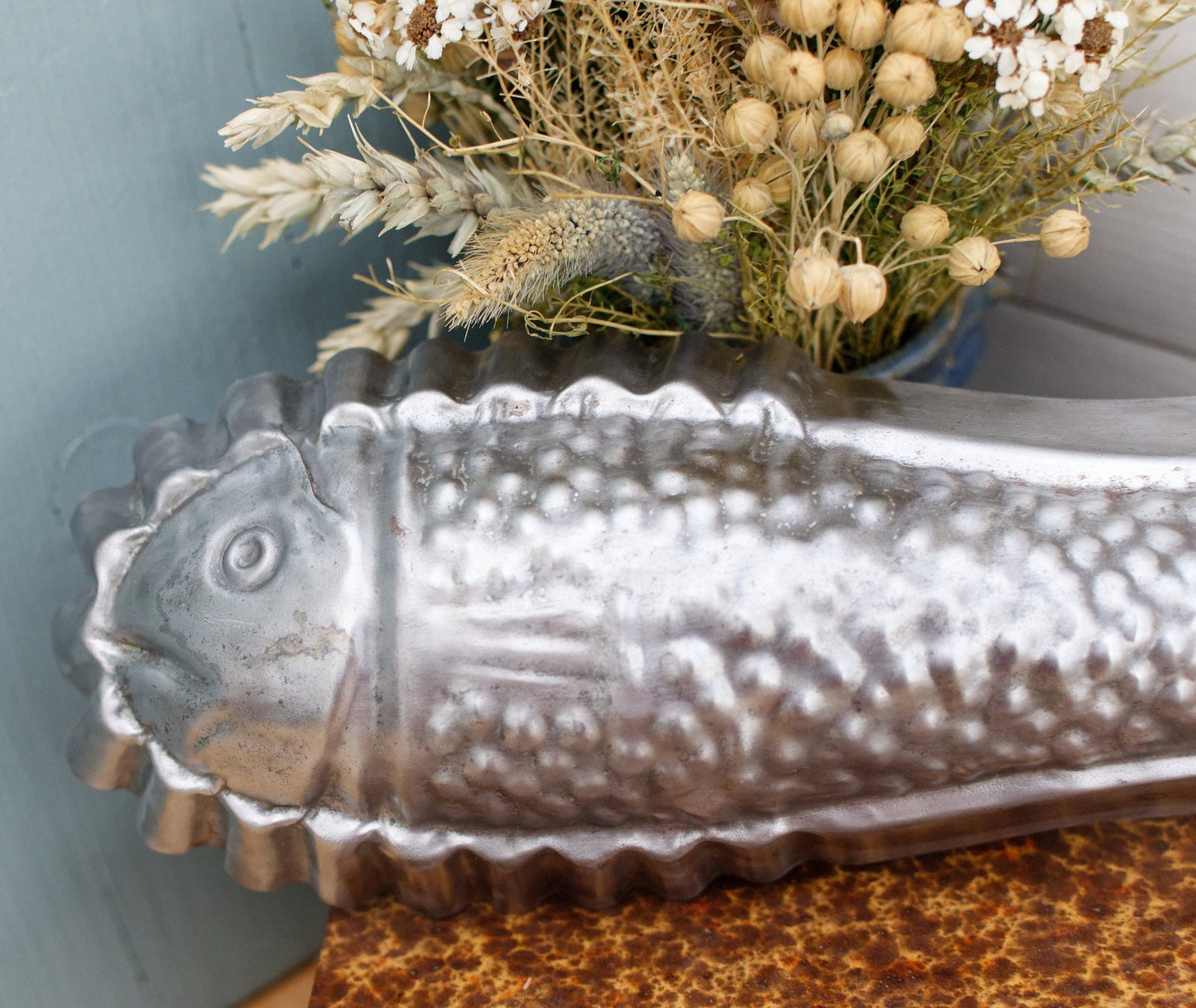 French Aluminum Fish Shaped Baking Mold Confectionery Mould
