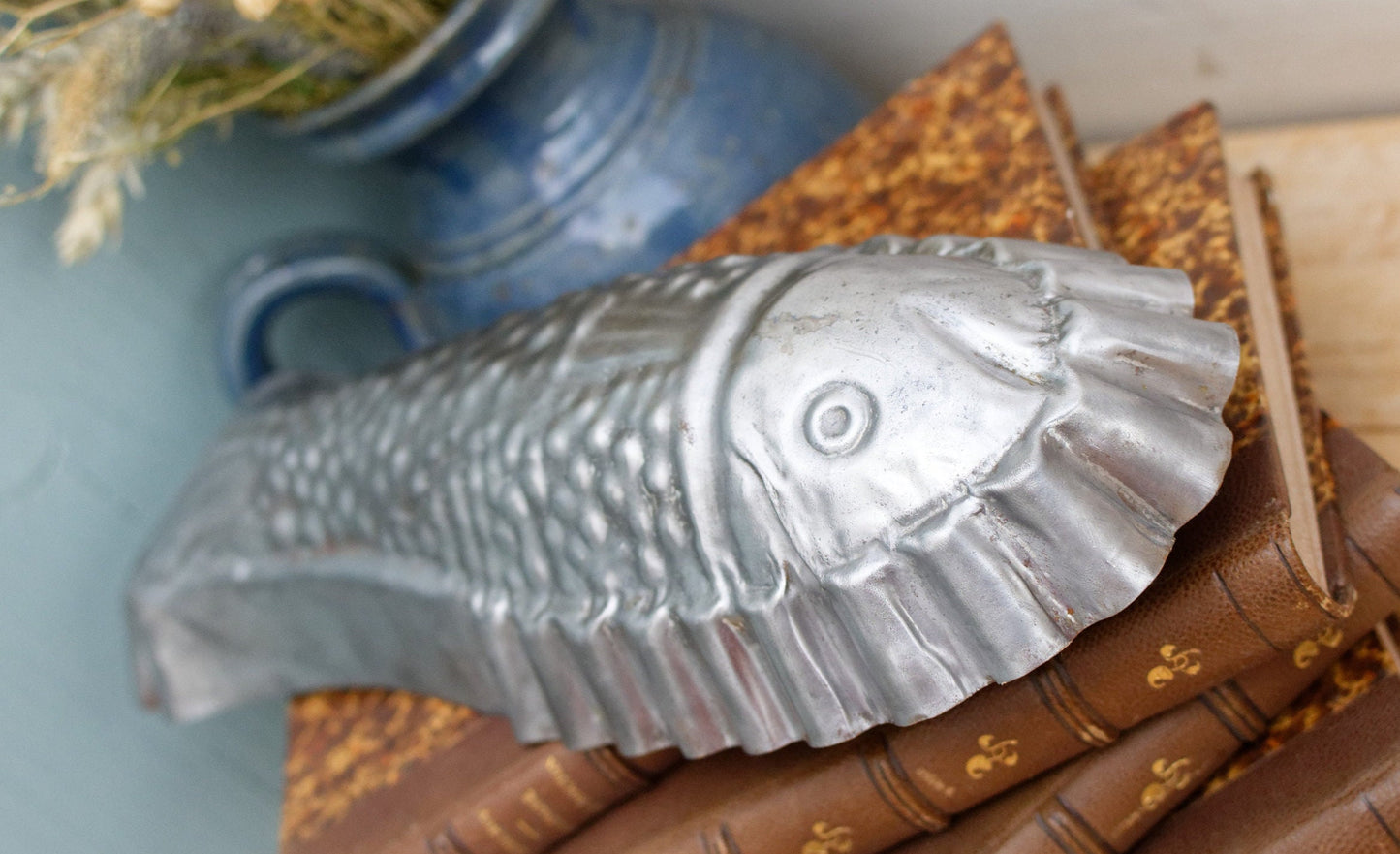 French Aluminum Fish Shaped Baking Mold Confectionery Mould