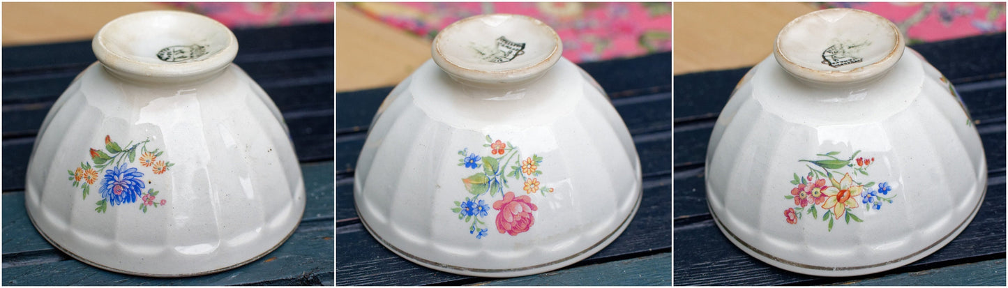 French Ironstone Cafe Bowl Cafe au Lait Ceranord St Amand Semi Vitrifie 8 Terre de Fer