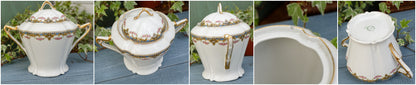 A.F. Andre Francois LIMOGES France French Antique Fine Porcelain Partial Coffee/Tea Service Fine China  Edit alt text