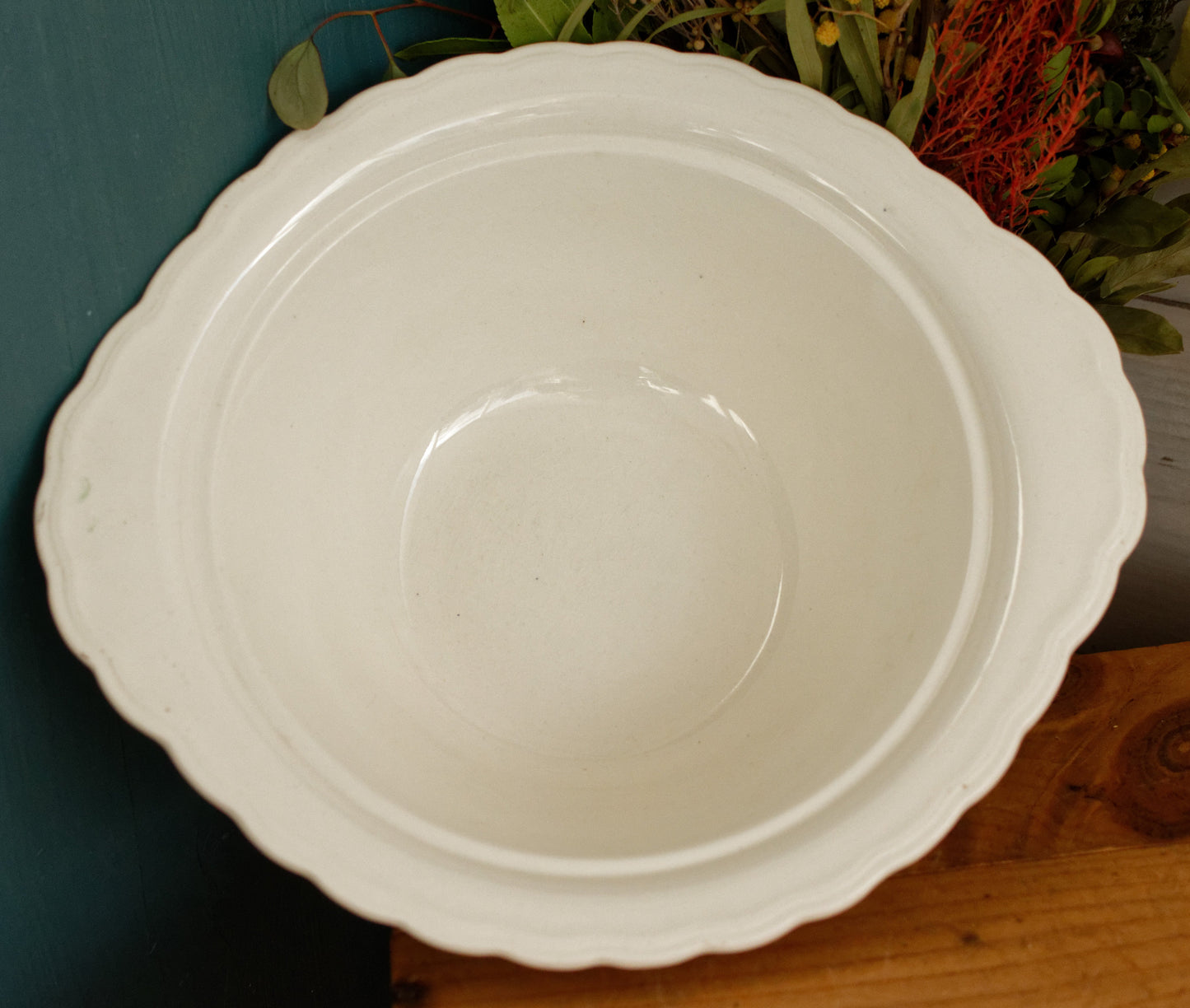 ASHBOURNE MOSES 1751 RALPH 1750 ENOCH 1764 Wood & Sons Burslem, England English Vintage Ironstone Polychrome Covered Serving Tureen