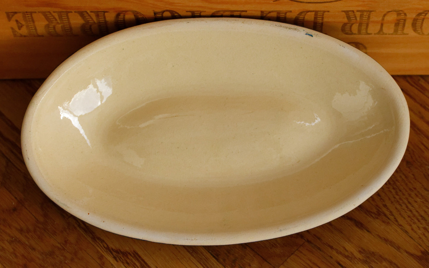 Années 1950 ~ « La Bourguignonne » ~ Français vintage Oval Foie Gras Lidded Terrine Pot ~ Casserole Stoneware for Pate ~ Made in France