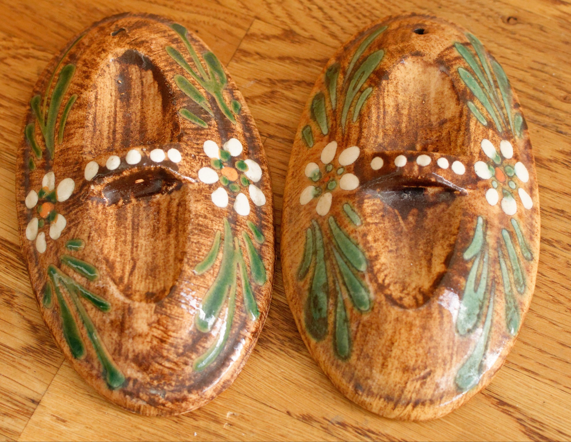 French Vintage Alsace SOUFFLENHEIM BAECKEOFFE Cocotte en Terre Cuite Set of 2 Brown Oval Stoneware Lidded Terrines  Foie Gras Casserole Dish  Made in France