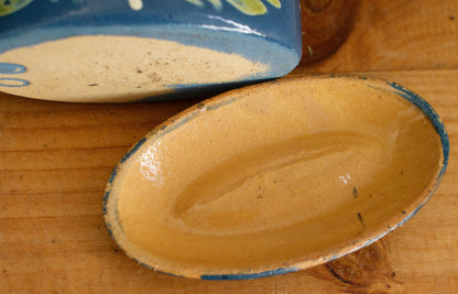 Années 1950 ~ « La Bourguignonne » ~ Français vintage Oval Foie Gras Lidded Terrine Pot ~ Casserole Stoneware for Pate ~ Made in France