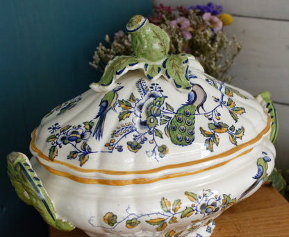 LA LOUVIERE Boch Freres Fabrication Belge Made in Belgium 1836 Vintage Serving Piece Soup Tureen