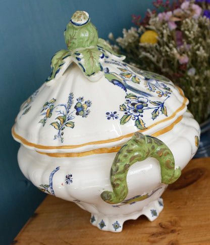 LA LOUVIERE Boch Freres Fabrication Belge Made in Belgium 1836 Vintage Serving Piece Soup Tureen