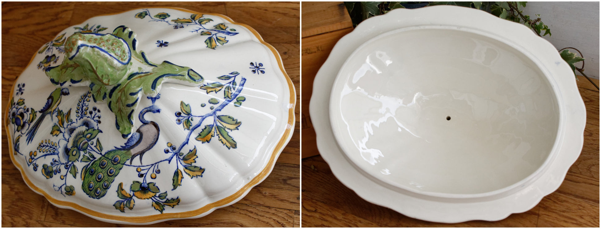 LA LOUVIERE Boch Freres Fabrication Belge Made in Belgium 1836 Vintage Serving Piece Soup Tureen