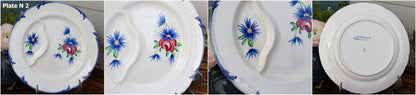 French Asparagus Plate Longchamp France Brehat