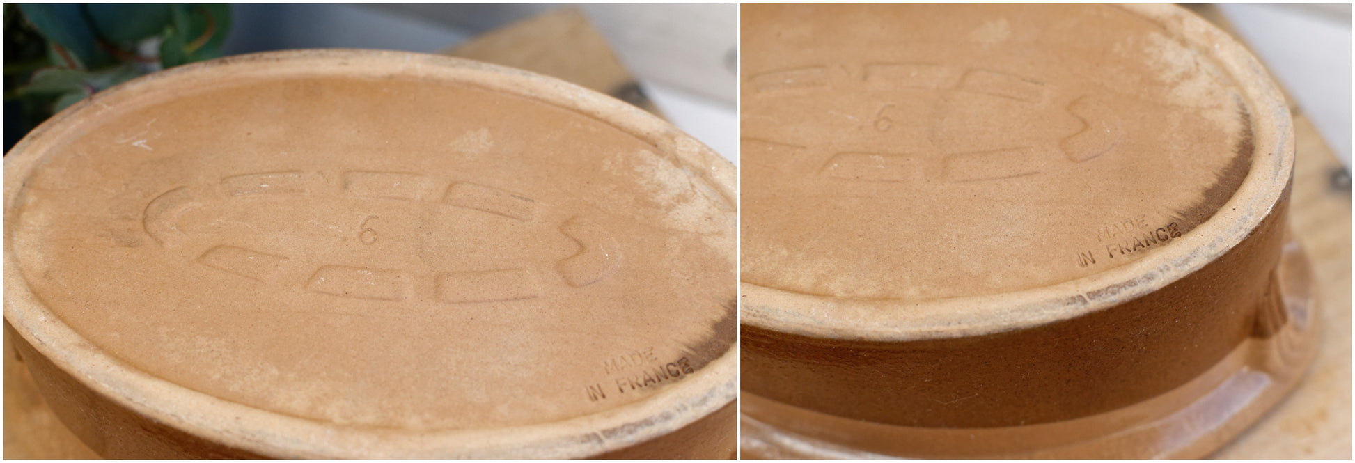 1950s La Bourguignonne French Vintage Oval Foie Gras Lidded Terrine Pot Casserole Stoneware for Pate Made in France