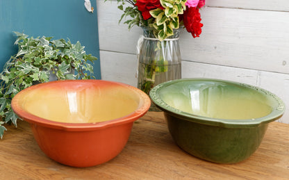 French Vintage "Charcuterie de Porc Fermier/L'Ancienne" Glazed Ceramic Stoneware Oval Casserole Dish Enameled Sandstone Gratin Pan