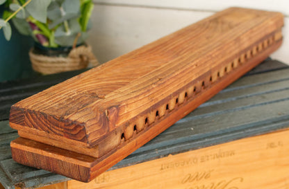 German Antique Collectible Wooden 20 Cigar Mold Press.  Hart & Hertel No. 19749 Schwetzingen Hei Mannheim JH.L. "DRGM" (Deutsches Reiches Gebrauchs Musterschutz) 