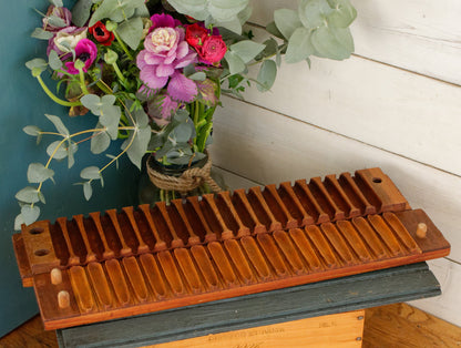 1952 German Antique Collectible Wooden 20 Cigar Mold Press Franz Geiger Oberweier 19 Patent No. 35806 Hier õffnen und Schliessen Tobacco Mold Pressoir Moule a Cigare en Bois