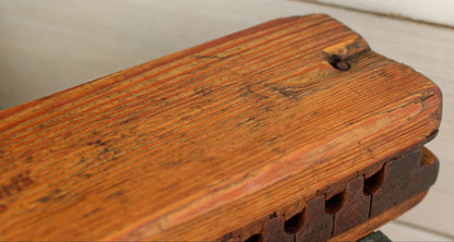 1865 German Antique Collectible Wooden 20 Cigar Mold Press G.Siebert 1865 Wien Germany Tobacco Mold Pressoir Moule a Cigare en Bois