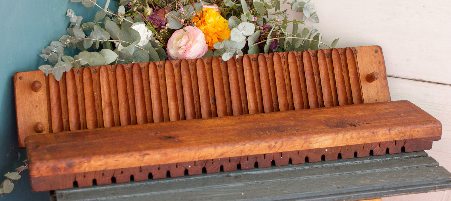 Antique Dutch Collectible Wooden 20 Cigar Mold Press  L. Bezemer et ZN No. 6584 Helmond Holland Tobacco Mold Pressoir Moule a Cigare en bois