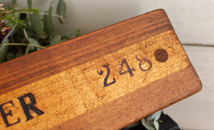 Vintage Dutch Collectible Wooden 20 Cigar Mold Press  RITMEESTER 27365 Perlu-Vorm 248 Tobacco Mold Pressoir Moule a Cigare en bois