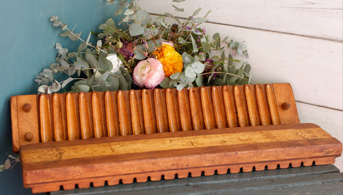 Vintage Dutch Collectible Wooden 20 Cigar Mold Press ~  RITMEESTER 27365 Perlu-Vorm 248 ~ Tobacco Mold "Pressoir Moule a Cigare en bois"