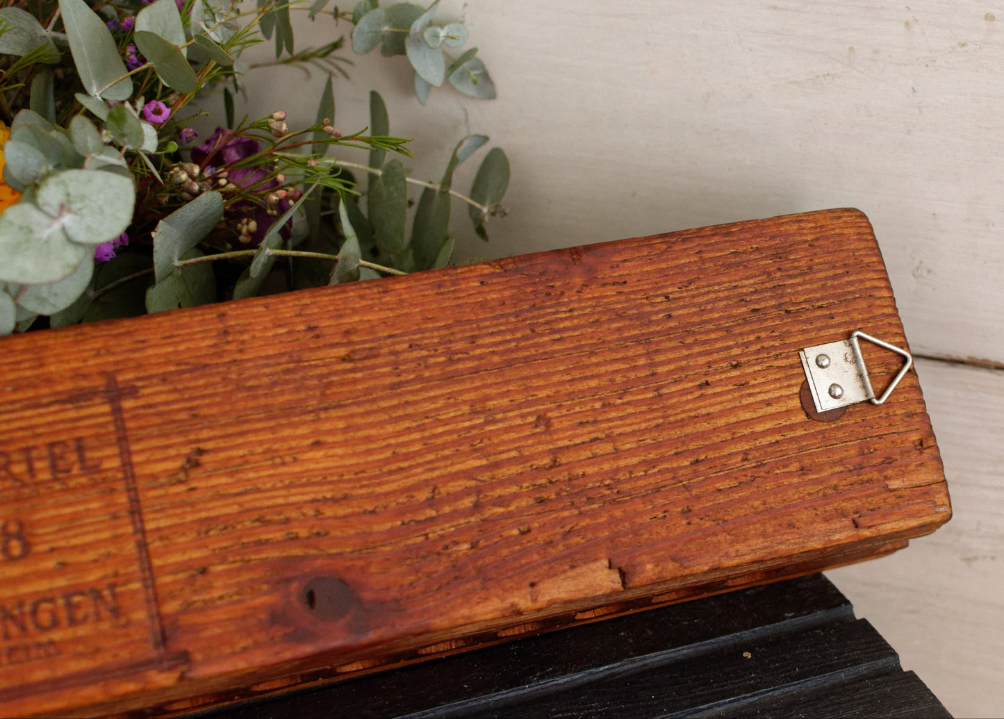 German Vintage Collectible Wooden 20 Cigar Mold Press DRGM Hart & Hertel No.11748 Schwetzingen BEI Mannheim Tobacco Mold