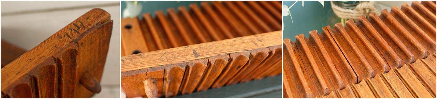 1930s ~ German Antique Collectible Wooden 20 Cigar Mold Press ~ "DRGM" Deutsches Reiches Gebrauchs Musterschutz  Hart & Hertel No.19749 ~ Tobacco Mold