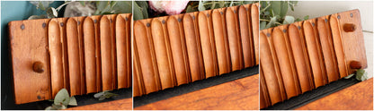 German Vintage Collectible Wooden 20 Cigar Mold Press DRGM Hart & Hertel No.11748 Schwetzingen BEI Mannheim Tobacco Mold