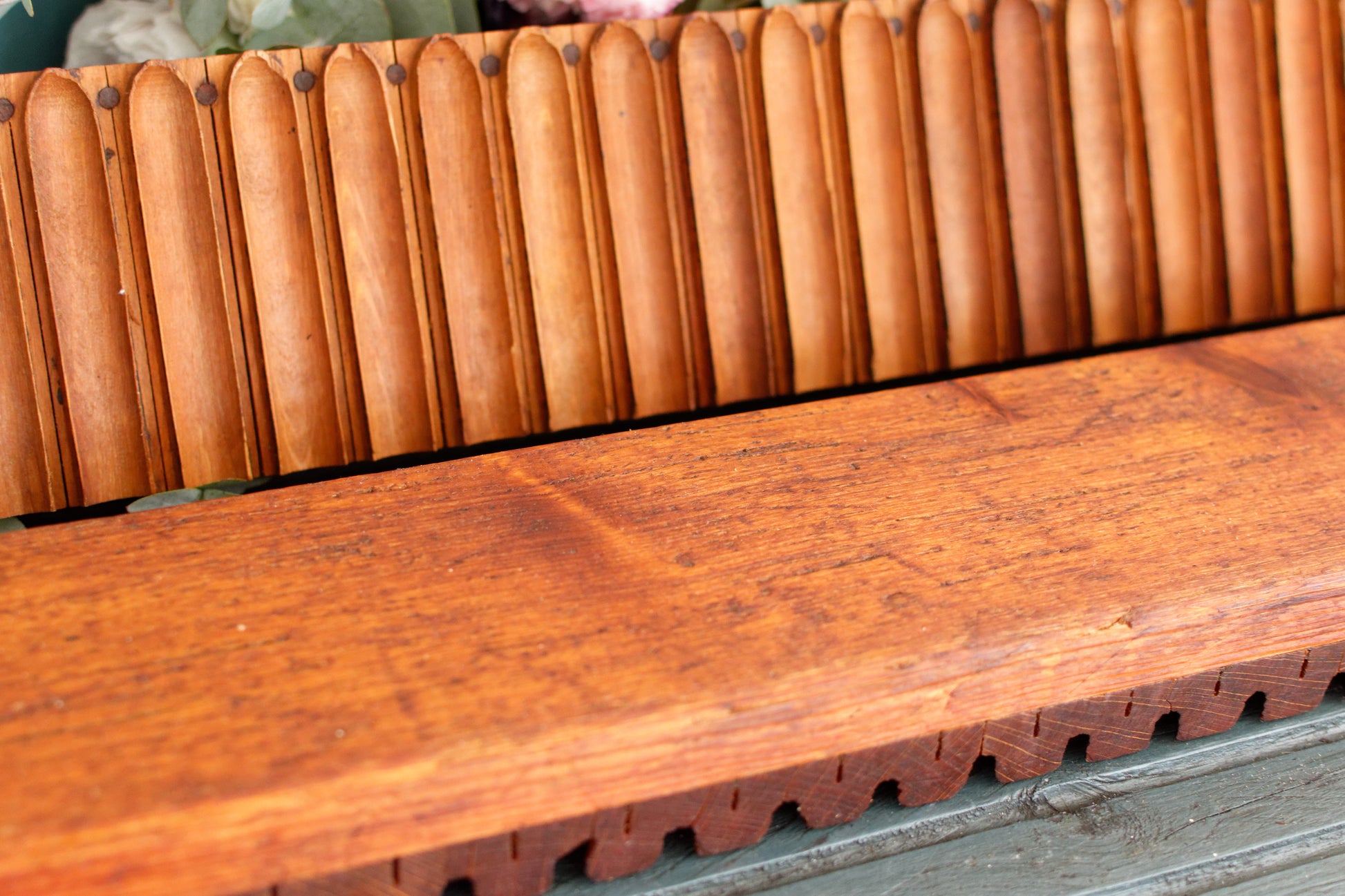 German Vintage Collectible Wooden 20 Cigar Mold Press DRGM Hart & Hertel No.11748 Schwetzingen BEI Mannheim Tobacco Mold