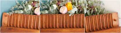 Antique Dutch Collectible Wooden 20 Cigar Mold Press  L. Bezemer et ZN No. 6584 Helmond Holland Tobacco Mold Pressoir Moule a Cigare en bois