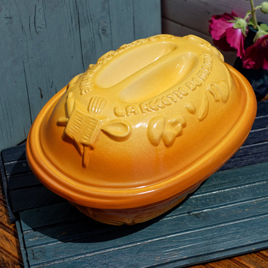 French Stoneware Cocotte Casserole Cookware Le Recette de Mamie