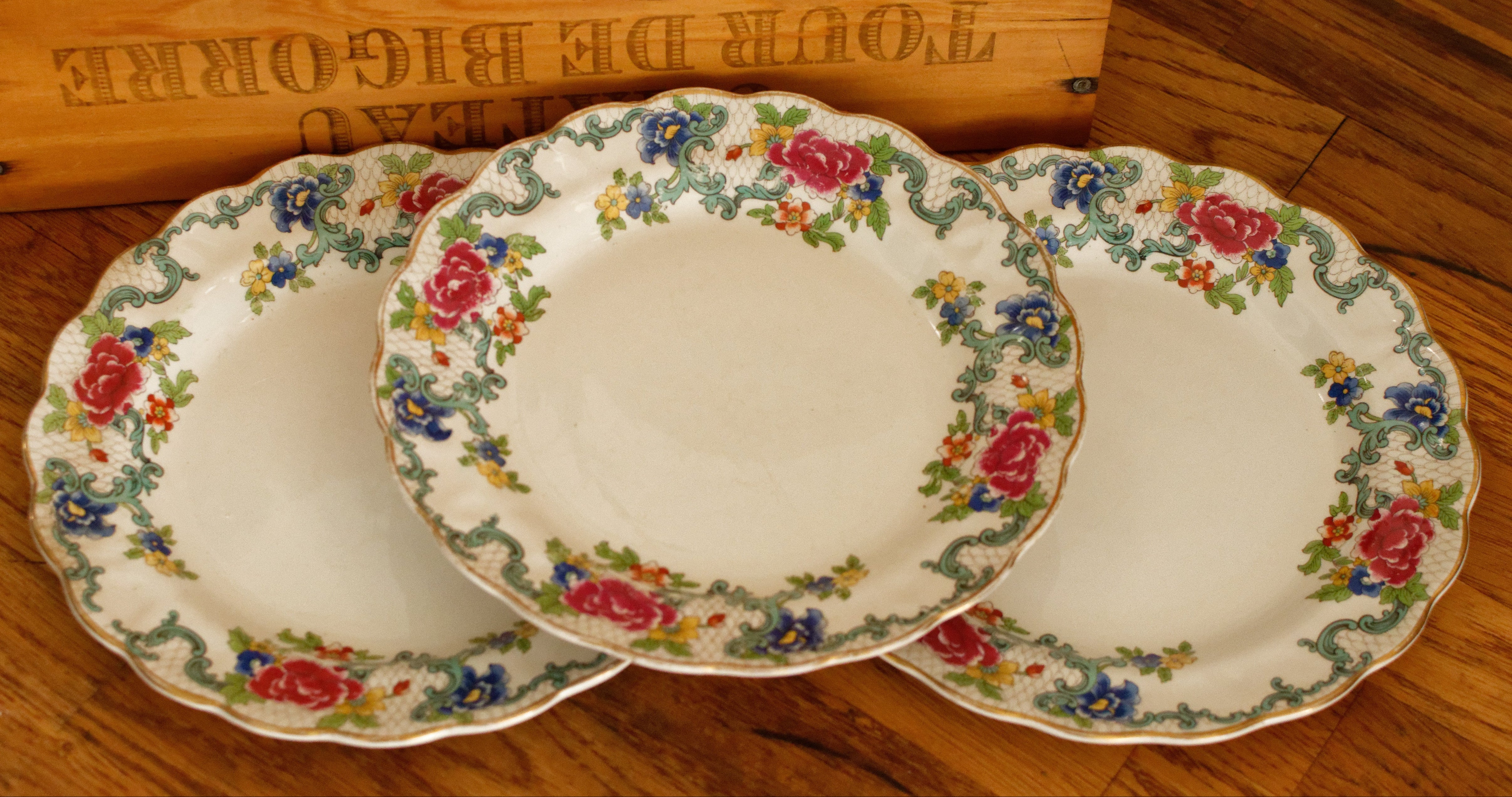 1930's ~ FLORADORA Booths Porcelain ~ Made in England ~ English